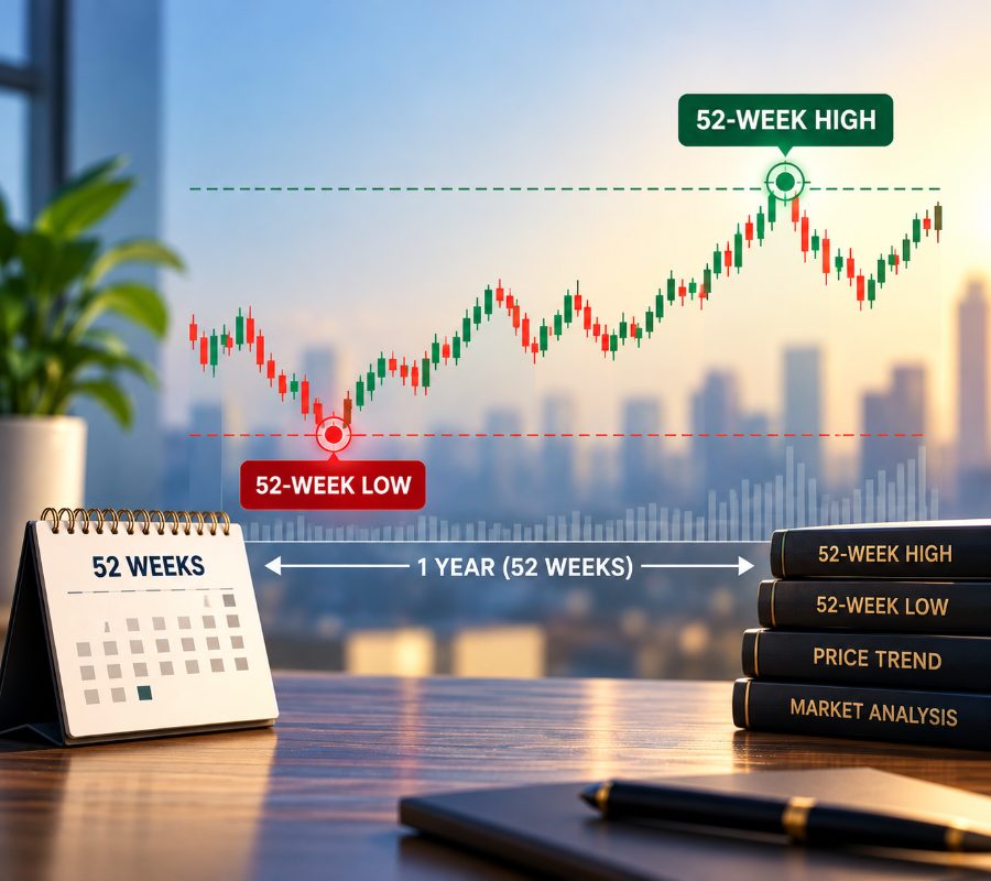 52 week low share, 52 week high, most active stocks nse, technical levels