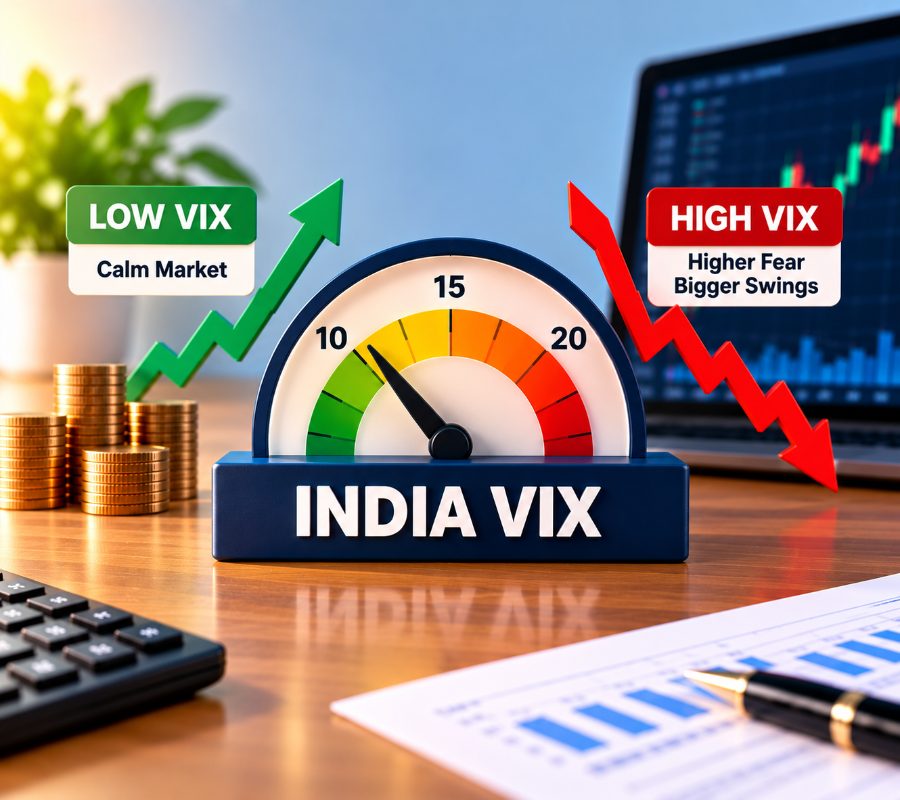 India VIX, volatility, fear index, options, risk